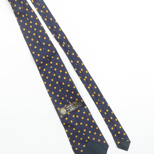 Jean Pierre Men's Navy Blue Polka Dot Tie 176 Designer Style
