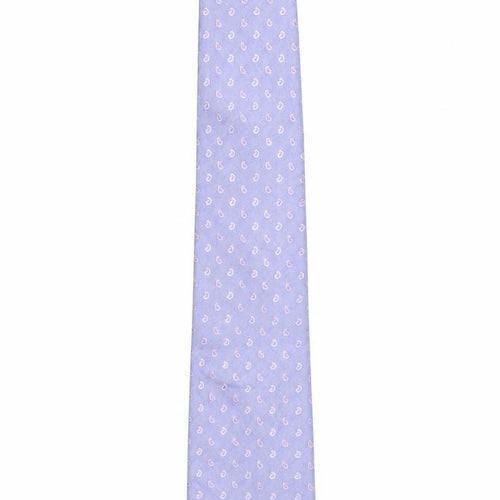 Austin Reed Men's Purple Paisley 100% Silk Designer Tie One Size