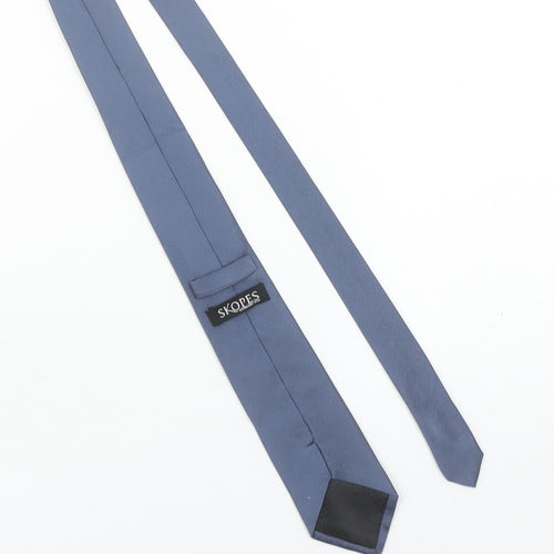 Skopes Men's Blue Slim Silk Tie