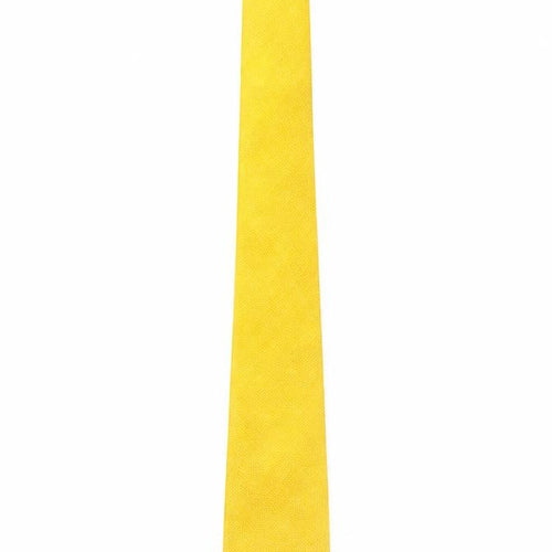 Charles Tyrwhitt Men's Yellow Silk Slim Tie Made in England