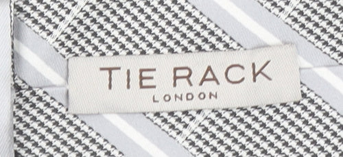 Tie Rack London Men's Grey Houndstooth Slim Tie