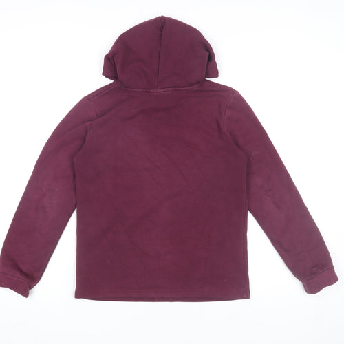 Harry Potter Boys Burgundy Hoodie 11-12 Years Hogwarts Crest Pullover