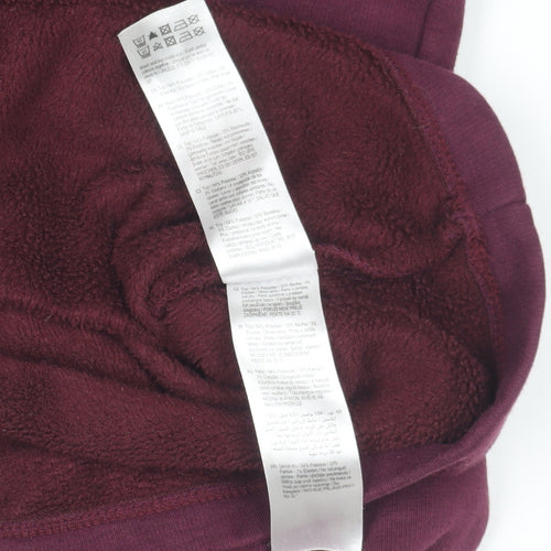 Harry Potter Boys Burgundy Hoodie 11-12 Years Hogwarts Crest Pullover