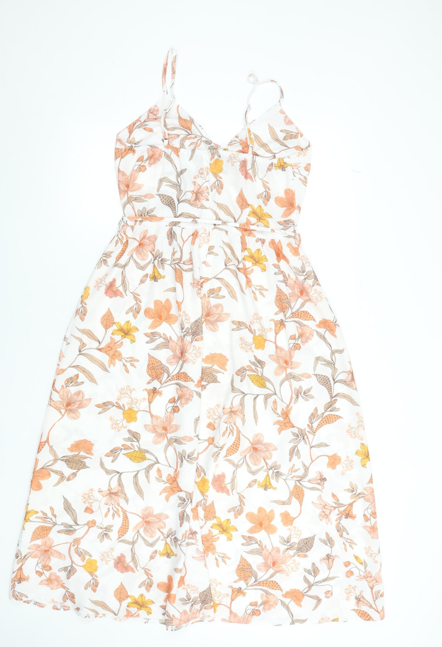 Parisian Women’s Multicoloured Floral Midi Slip Dress Size 12