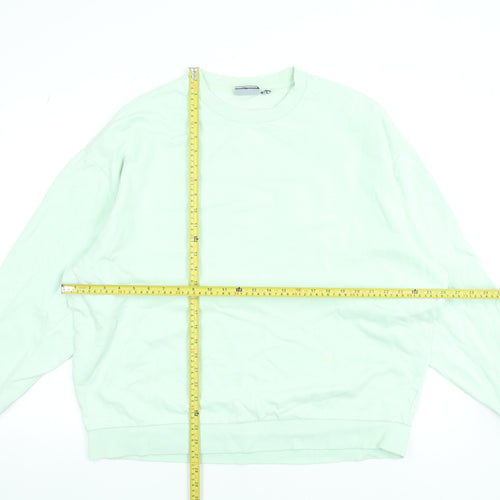 ASOS DESIGN Men's Green XL Crew Neck Pullover Sweatshirt