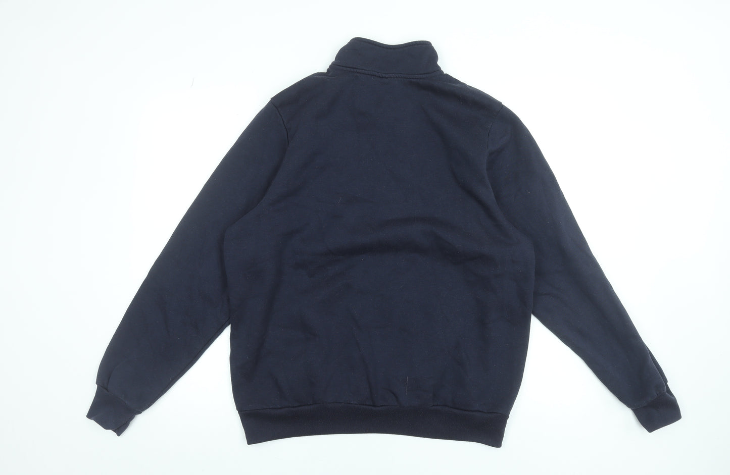 Slazenger Men’s Blue 1/2 Zip Fleece Sweatshirt M Regular Fit