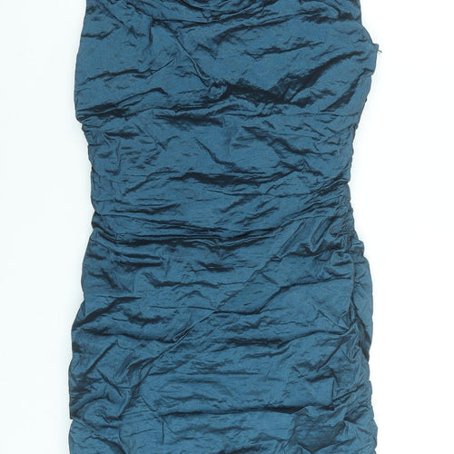 Phase Eight Women's Blue Size 12 Sleeveless Bodycon Dress