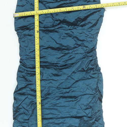 Phase Eight Women's Blue Size 12 Sleeveless Bodycon Dress