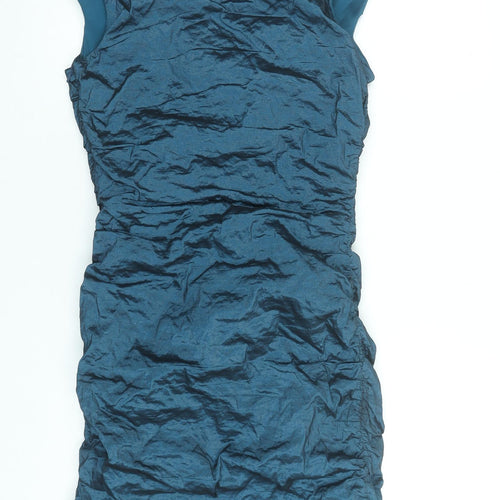 Phase Eight Women's Blue Size 12 Sleeveless Bodycon Dress