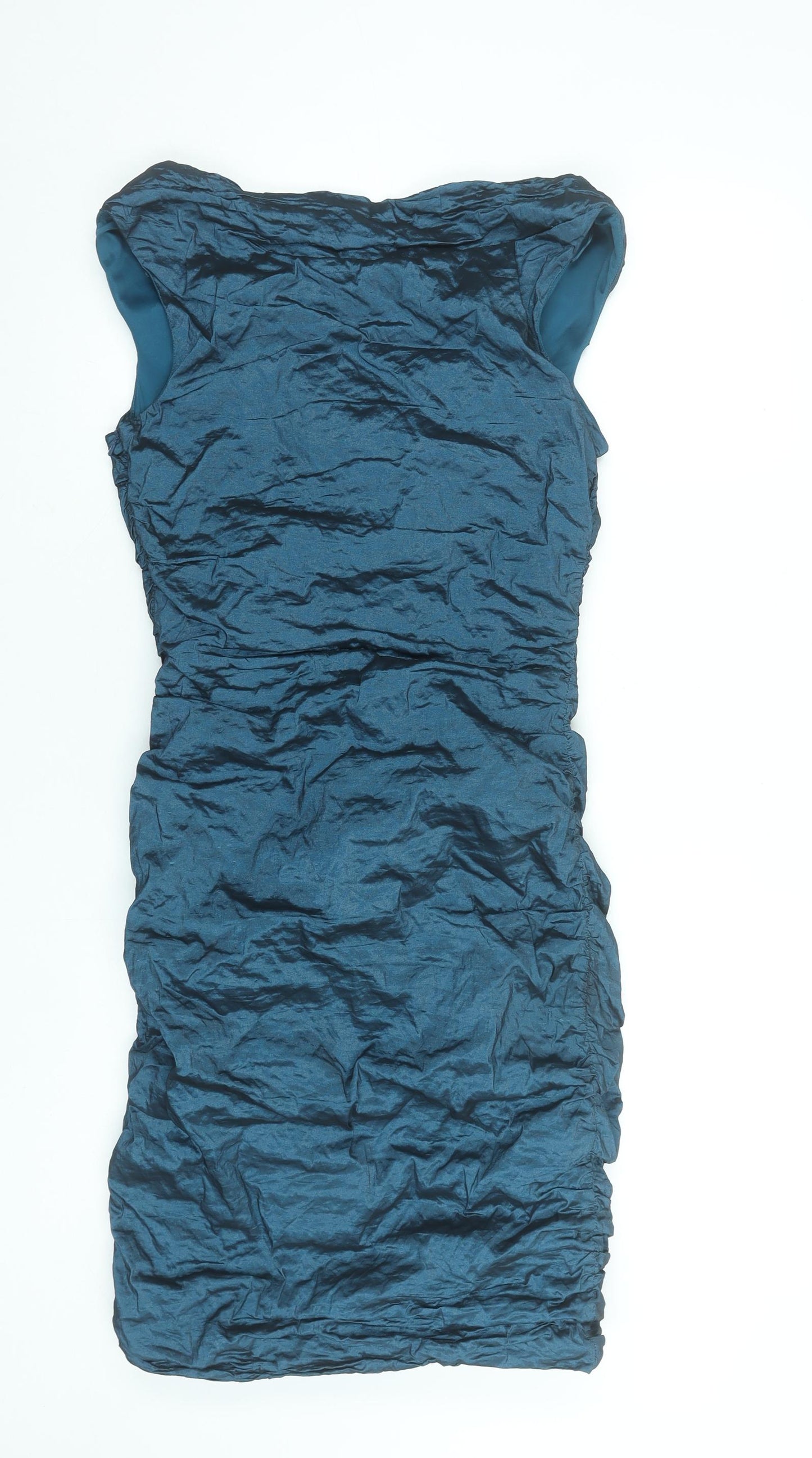 Phase Eight Women's Blue Size 12 Sleeveless Bodycon Dress