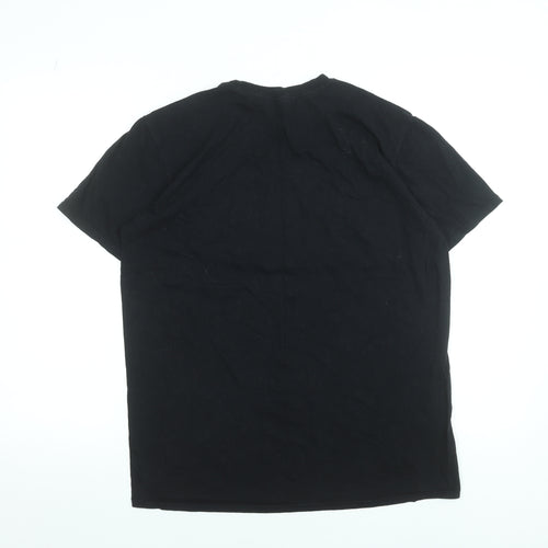 Gildan Men's Black Game of Thrones Dracarys Graphic Cotton T-Shirt Size L