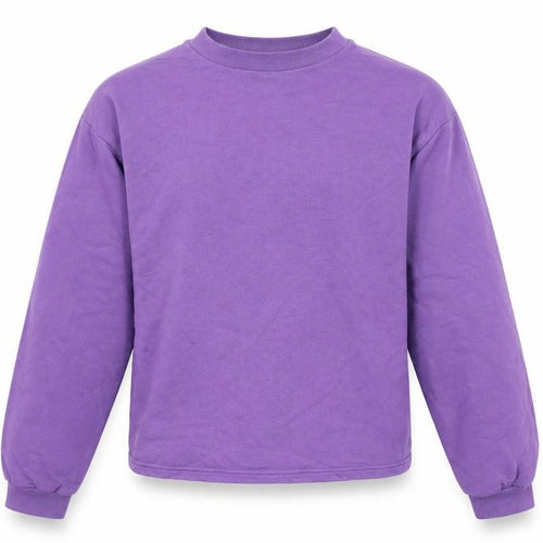H&M Girls Purple Crew Neck Long Sleeve Pullover Sweatshirt 12-14 Years