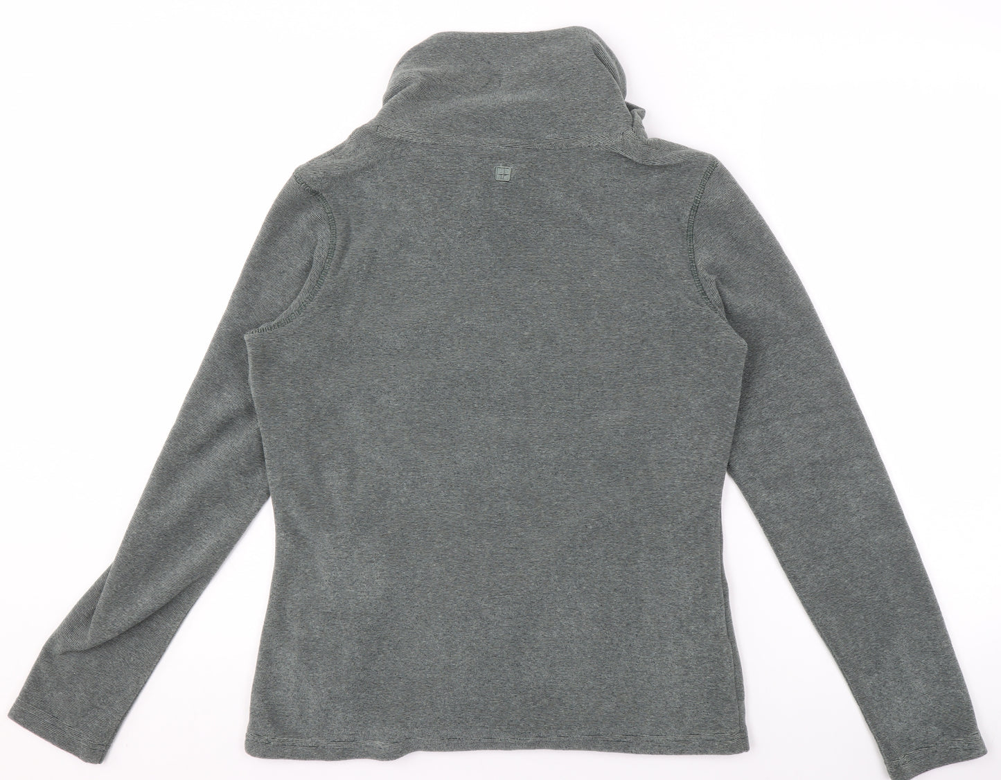 Mountain Warehouse Women’s Grey Pullover Sweatshirt UK 8 Funnel Neck