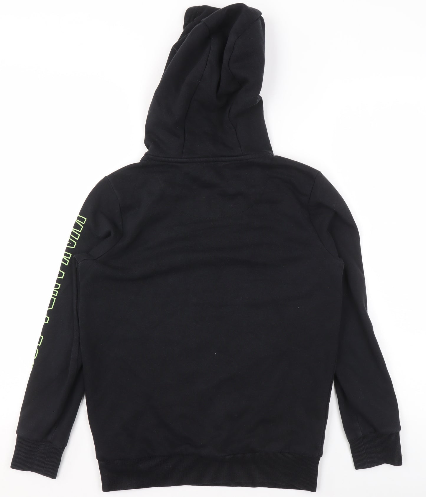 Marvel Boys Black Hoodie 10-11 Years Black Panther Pullover Fleece