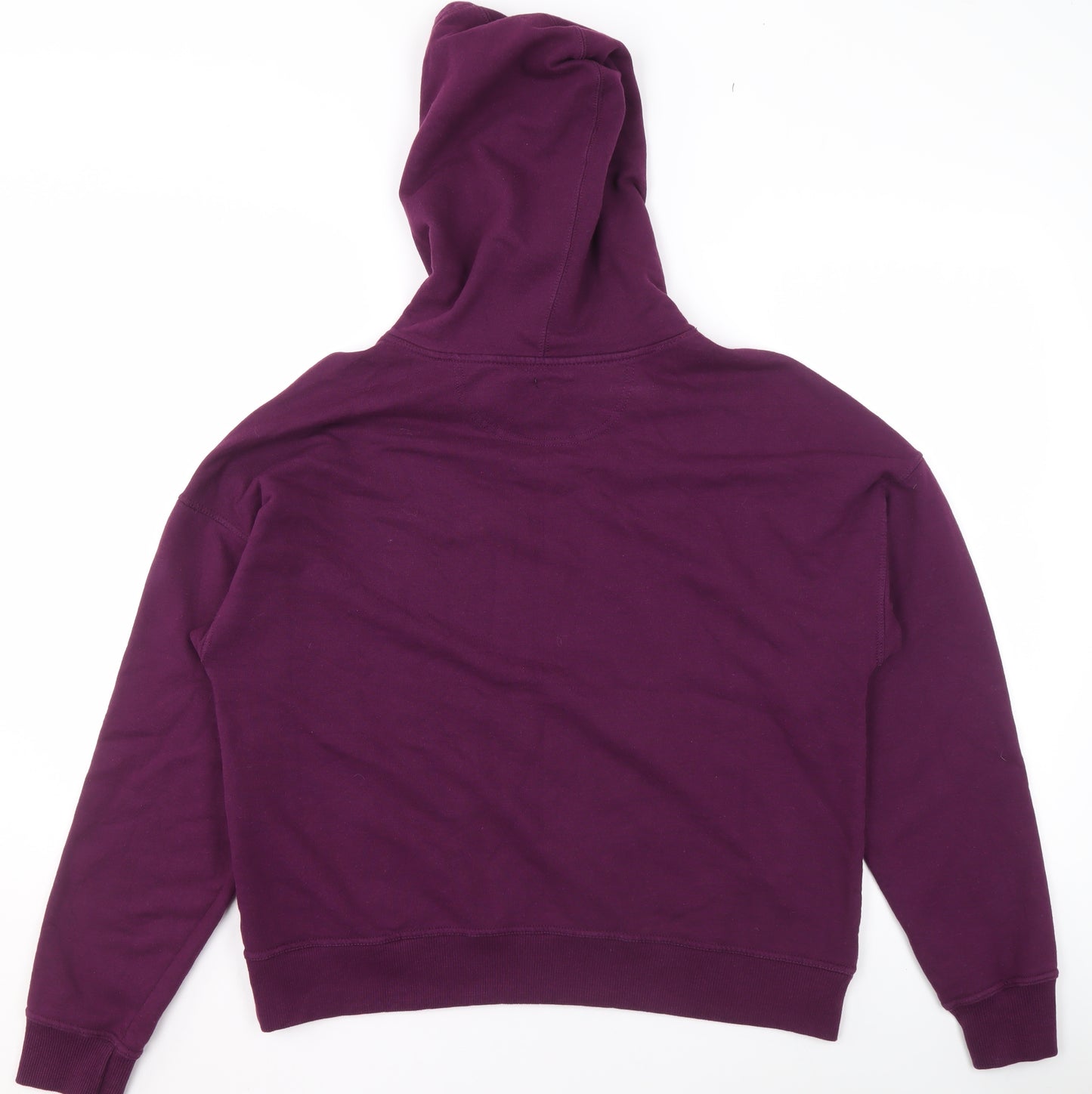 Champion Women's Purple Pullover Hoodie Size M Cotton Blend