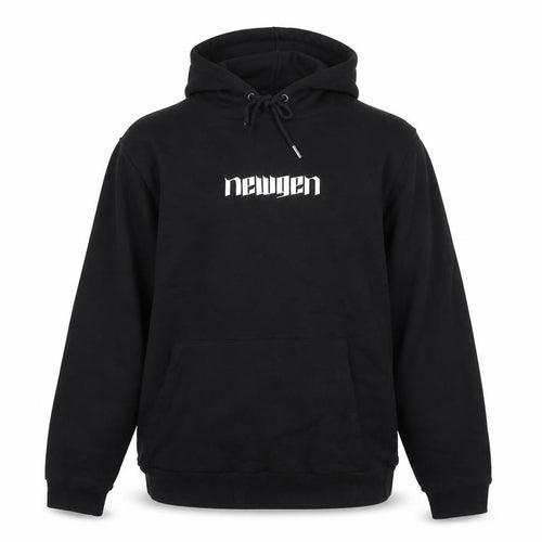 ASOS Design Unisex Kids Black Pullover Hoodie L Logo Graphic Cotton