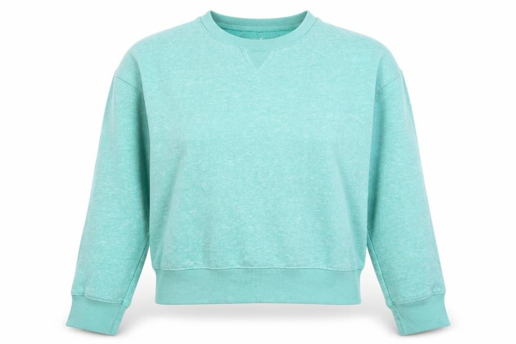 Front view of Atmosphere Women’s Blue, size UK 12, Pullover Sweatshirt
