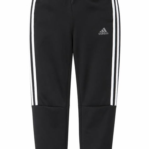adidas Boys Black 11-12 Years Tapered Track Pants Recycled Polyester