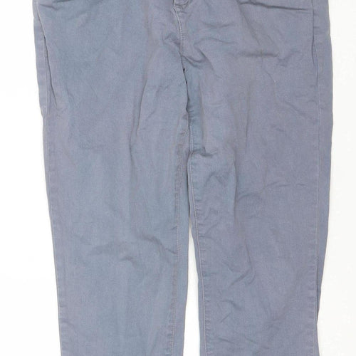 Primark Women’s Grey Straight Leg Jeans Size 10 Regular Denim