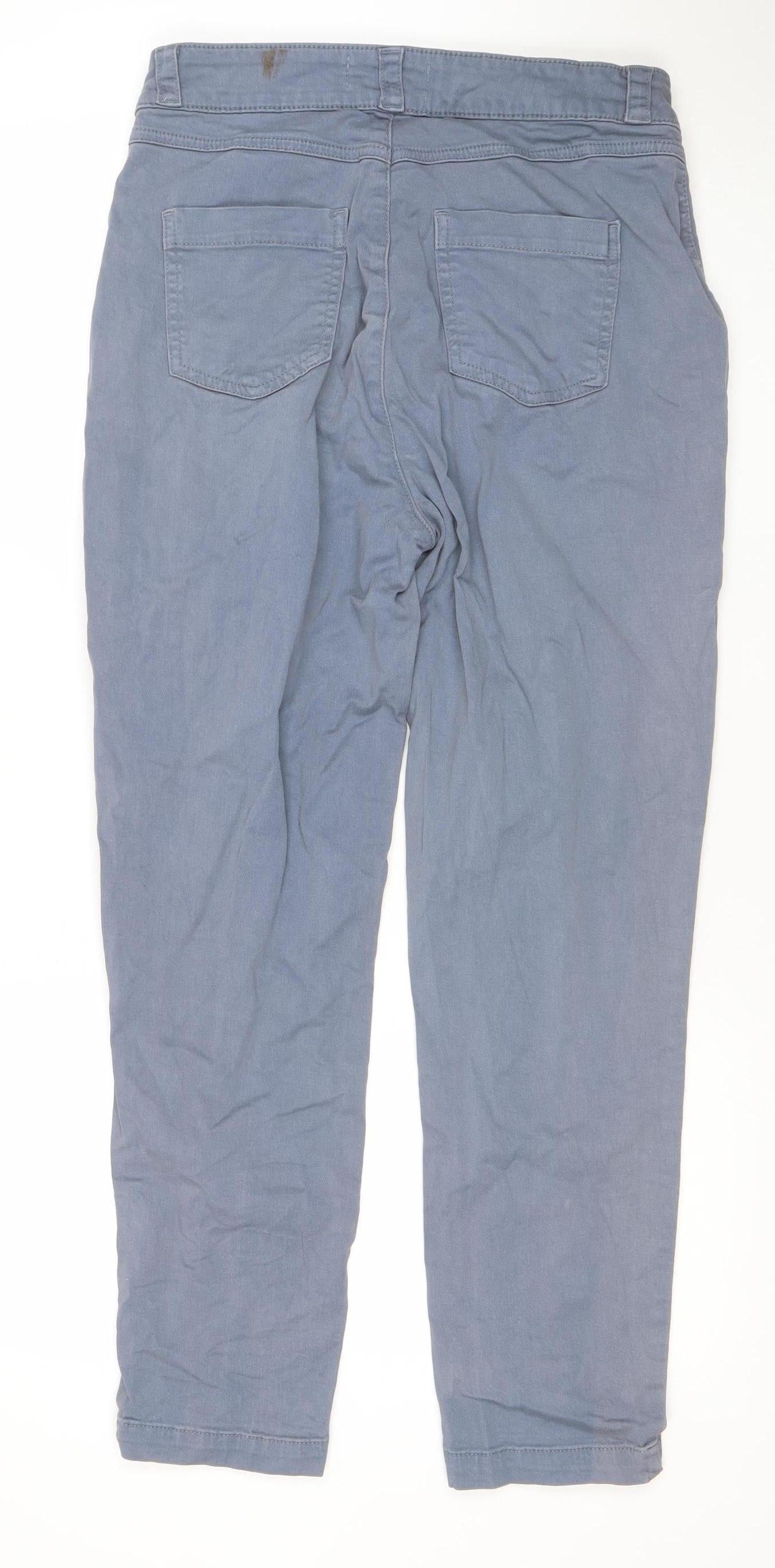 Primark Women’s Grey Straight Leg Jeans Size 10 Regular Denim