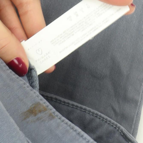 Primark Women’s Grey Straight Leg Jeans Size 10 Regular Denim