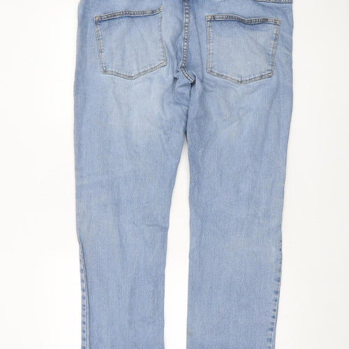 Dunnes Stores Men's Blue 40in Regular Fit Straight Leg Jeans