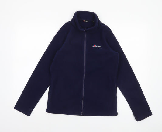 Berghaus Boys Blue Full Zip Fleece Jacket 13 Years Lightweight Outdoor