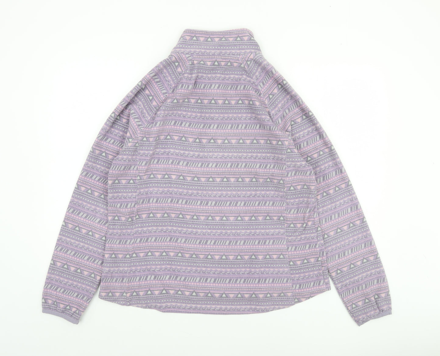 Outdoor Products Women’s Purple Fleece 1/4 Zip Pullover Sweatshirt L
