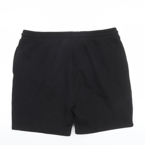 Keith Haring Men’s Black 2XL Sweat Shorts Elastic Waist Art Print