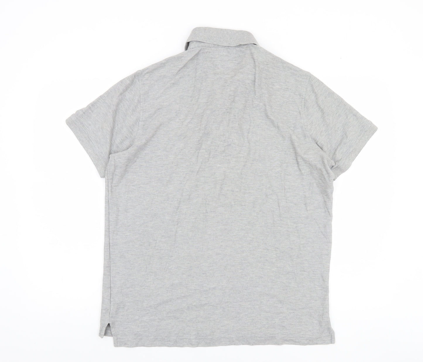 Tommy Hilfiger Men's Grey XL Classic Cotton Polo Shirt