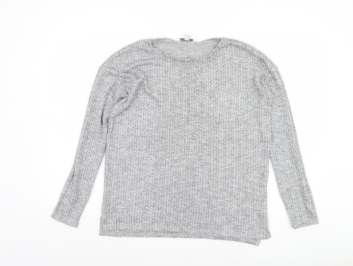 American Eagle Outfitters Women’s Grey Knit Long Sleeve Top Size S