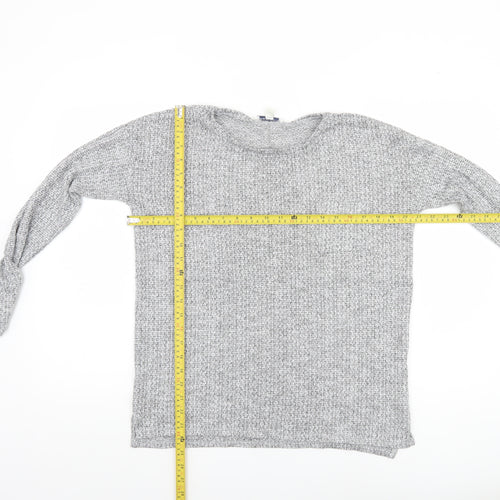 American Eagle Outfitters Women’s Grey Knit Long Sleeve Top Size S