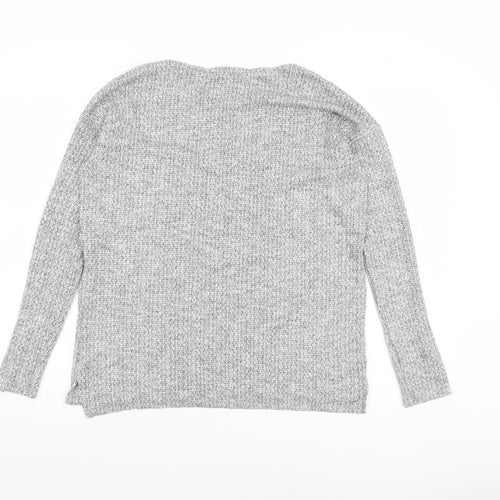 American Eagle Outfitters Women’s Grey Knit Long Sleeve Top Size S