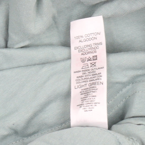 Dunnes Stores Men's Light Green Slim Fit 3XL Polo Shirt