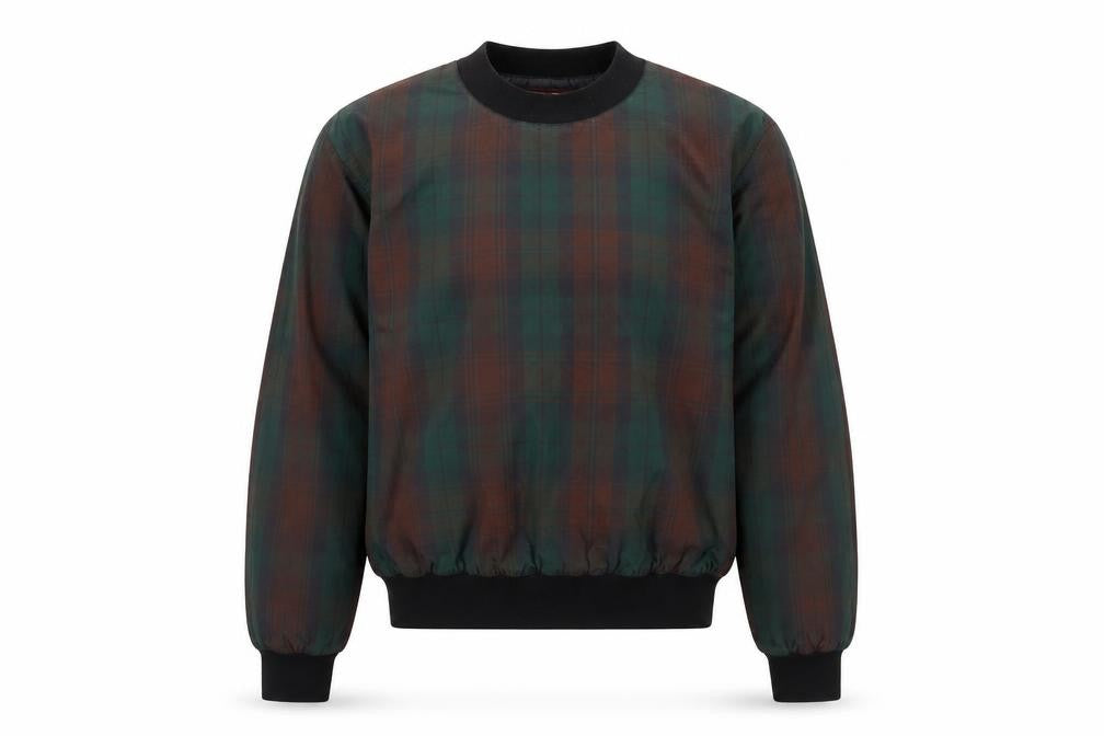 Front view of Proquip Men's Multicoloured L Bomber Jacket Cotton Blend