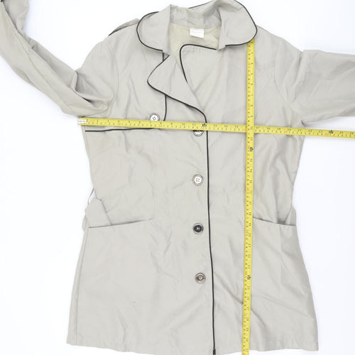 La Redoute Women’s Beige Mid-Length Trench Coat UK 14