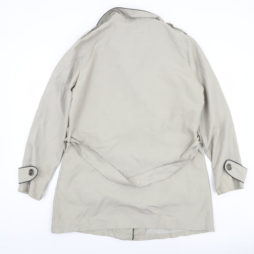 La Redoute Women’s Beige Mid-Length Trench Coat UK 14