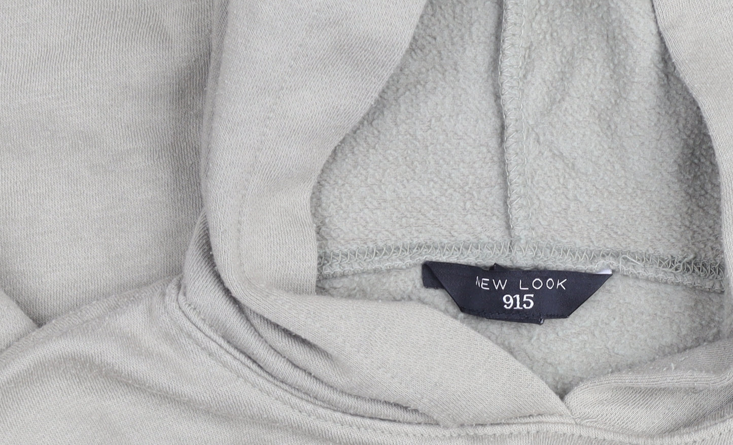 New Look Girls Grey Brooklyn Pullover Hoodie Age 10-11 Years Regular Fit