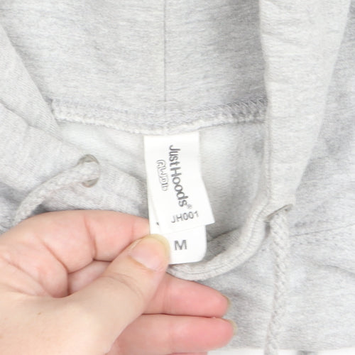 Just Hoods Anime One Piece Grey Hoodie Women M Pullover Cotton Blend