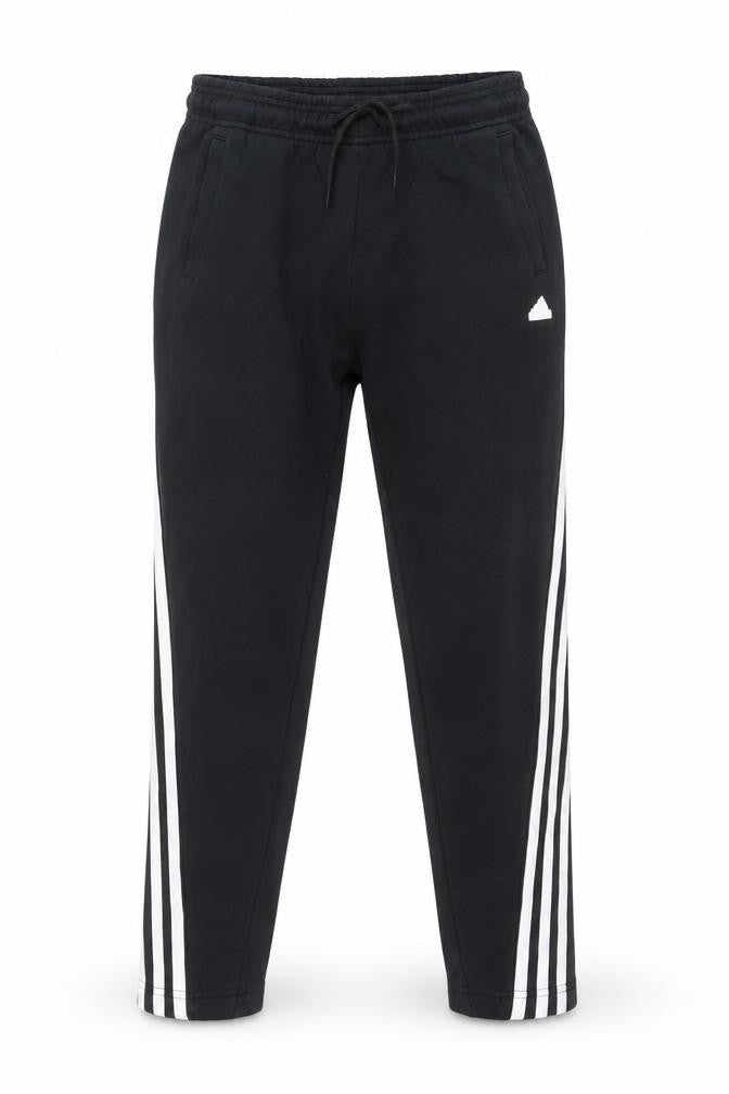 Front view of Adidas Teens Black Jogger Trousers, size 164, Regular Fit