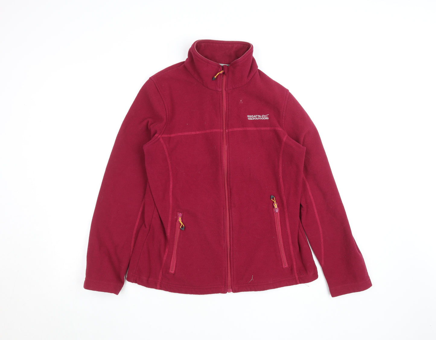 Regatta Women’s Red Fleece Full Zip Jacket UK 12