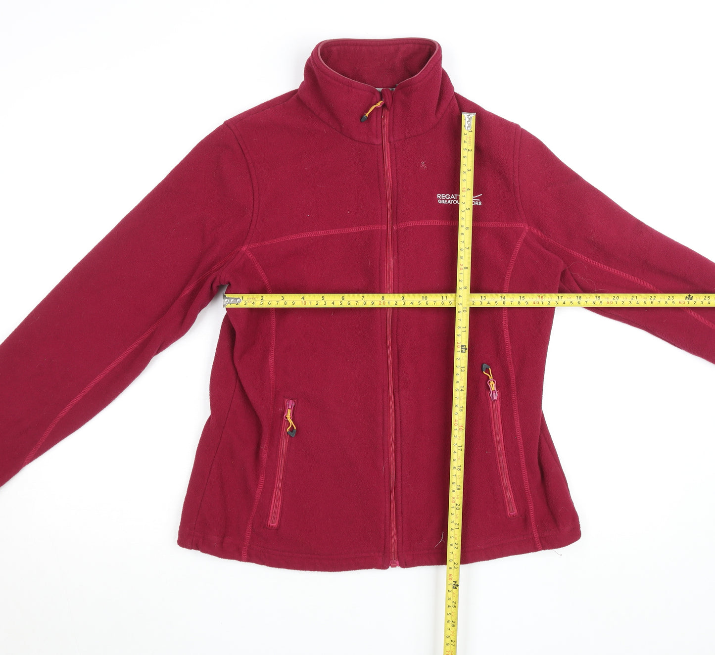 Regatta Women’s Red Fleece Full Zip Jacket UK 12