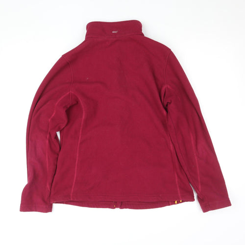 Regatta Women’s Red Fleece Full Zip Jacket UK 12