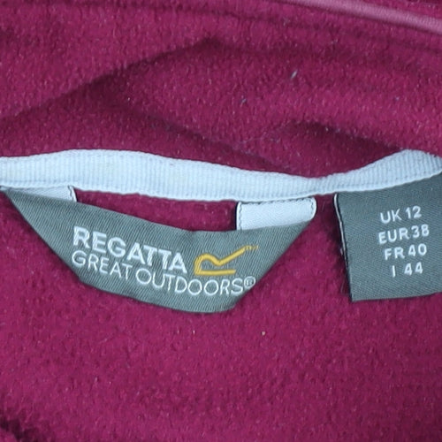 Regatta Women’s Red Fleece Full Zip Jacket UK 12