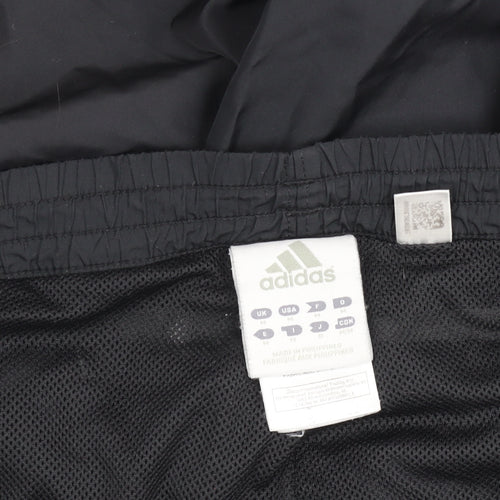 Adidas Men's Black M Track Pants Lightweight Zip Pocket Side Stripe