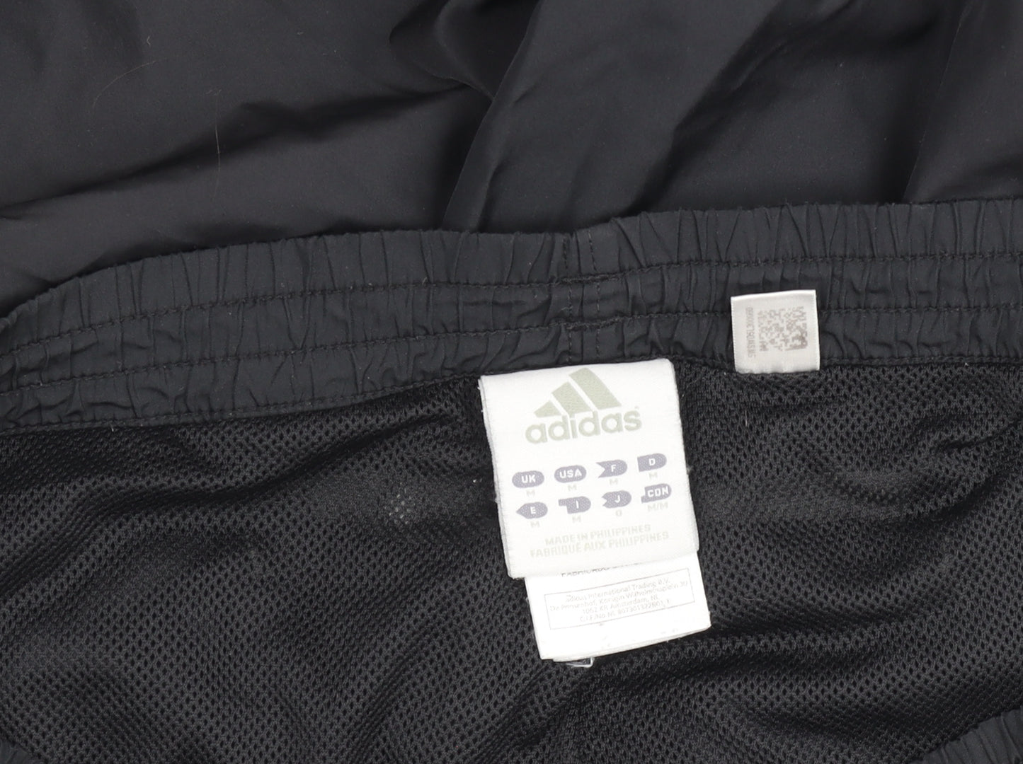 Adidas Men's Black M Track Pants Lightweight Zip Pocket Side Stripe