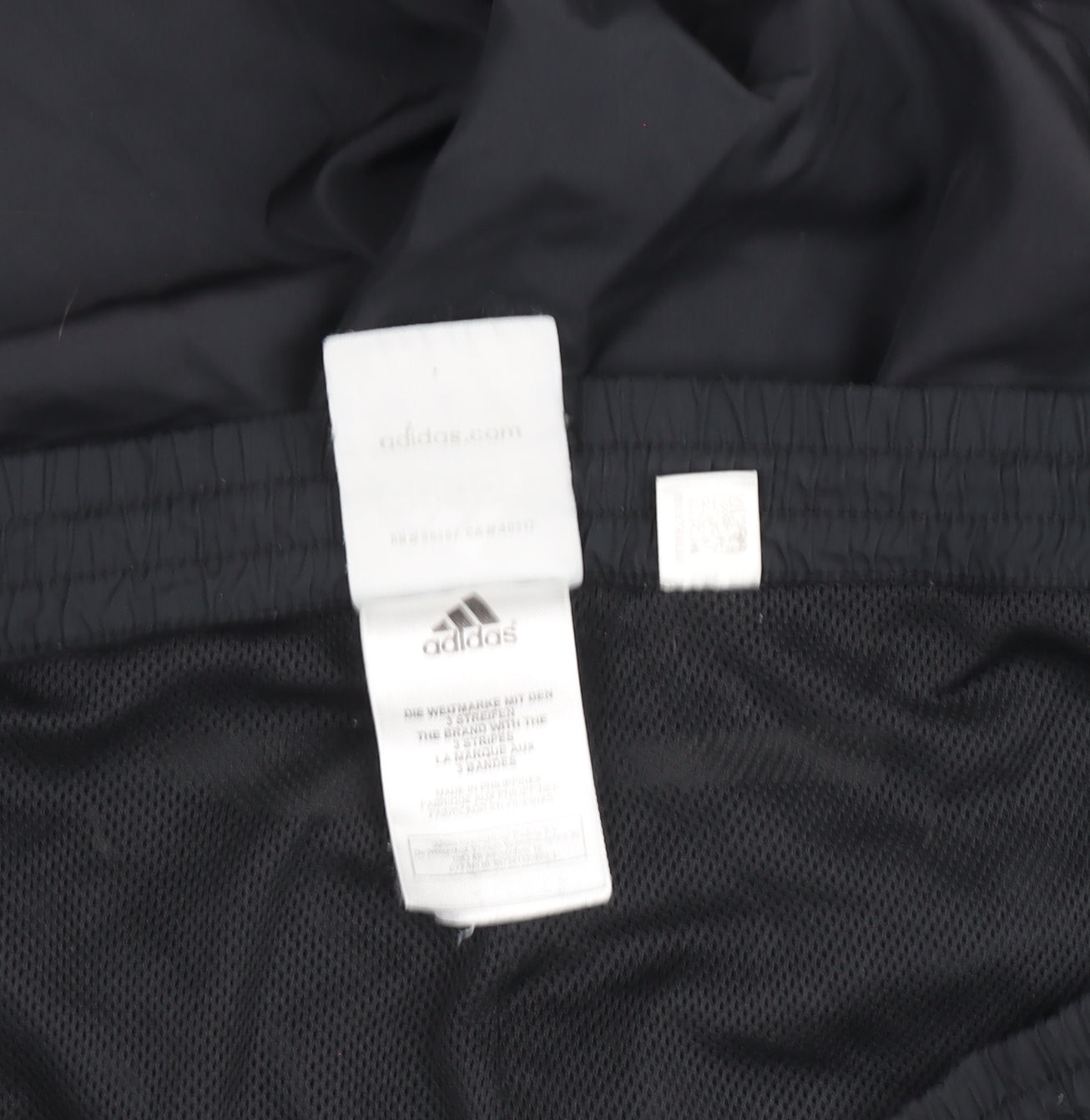 Adidas Men's Black M Track Pants Lightweight Zip Pocket Side Stripe