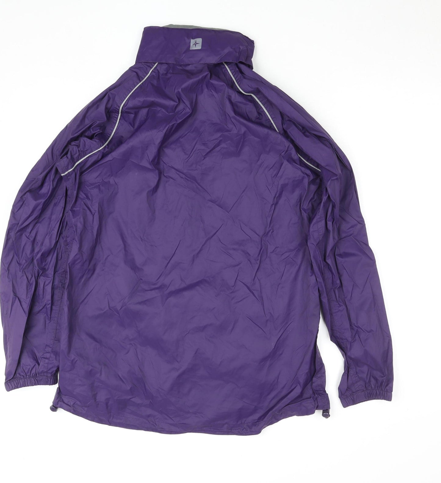 Mountain Warehouse Women Purple Size 12 Waterproof Rain Jacket