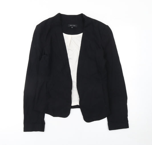 New Look Women's Black Size 10 Tailored Blazer Jacket