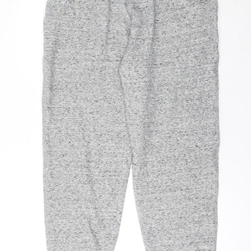 Bridgeport Men's Grey L Sweatpants Regular Fit Jersey Trousers